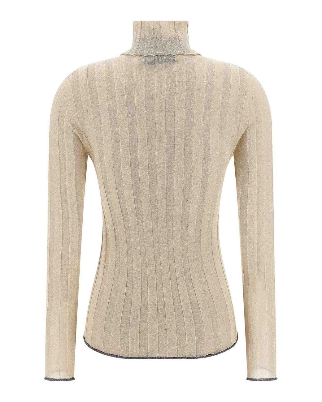 Fabiana Filippi Natural Lurex Sweater
