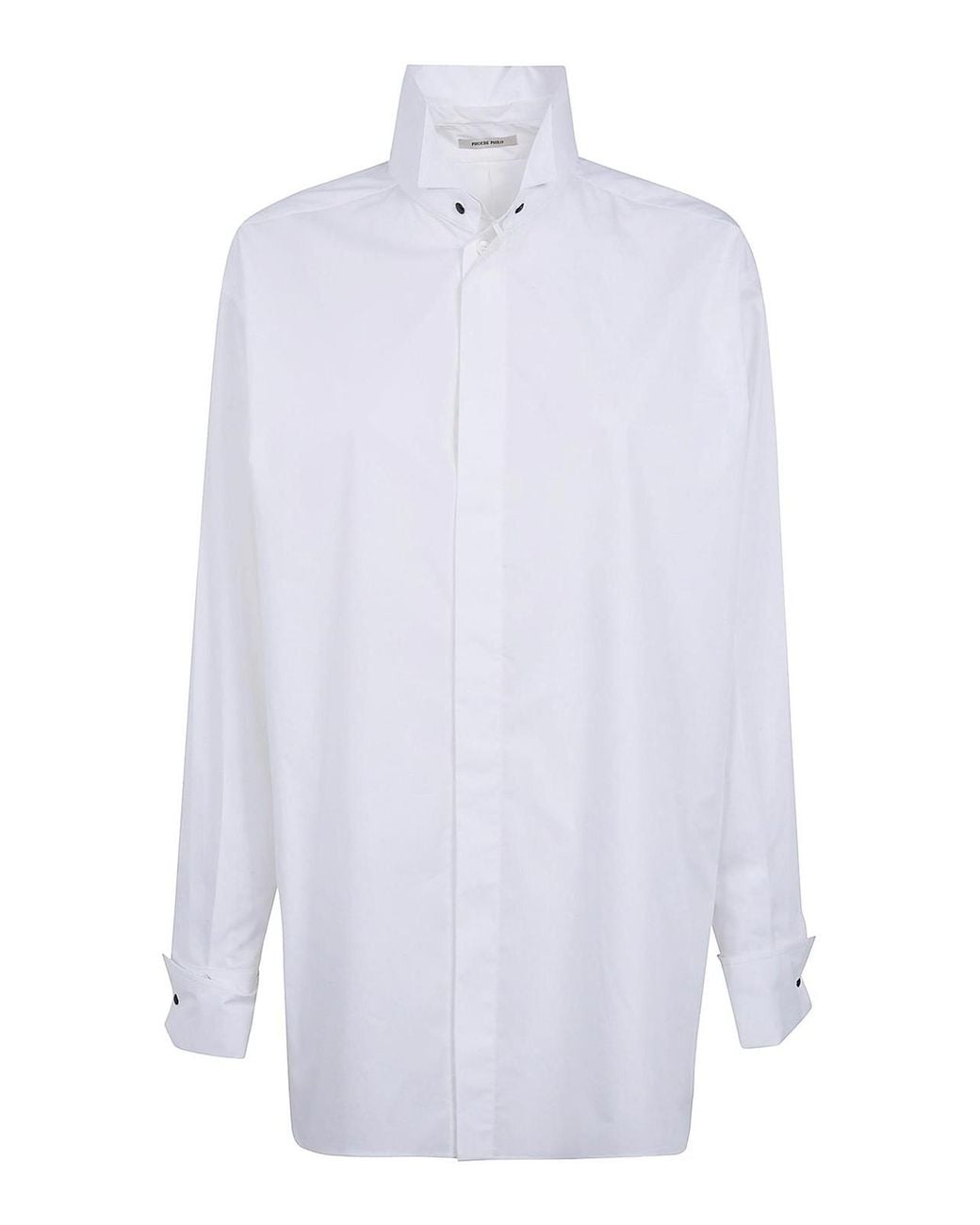 Phoebe Philo White Custom Tux Shirt