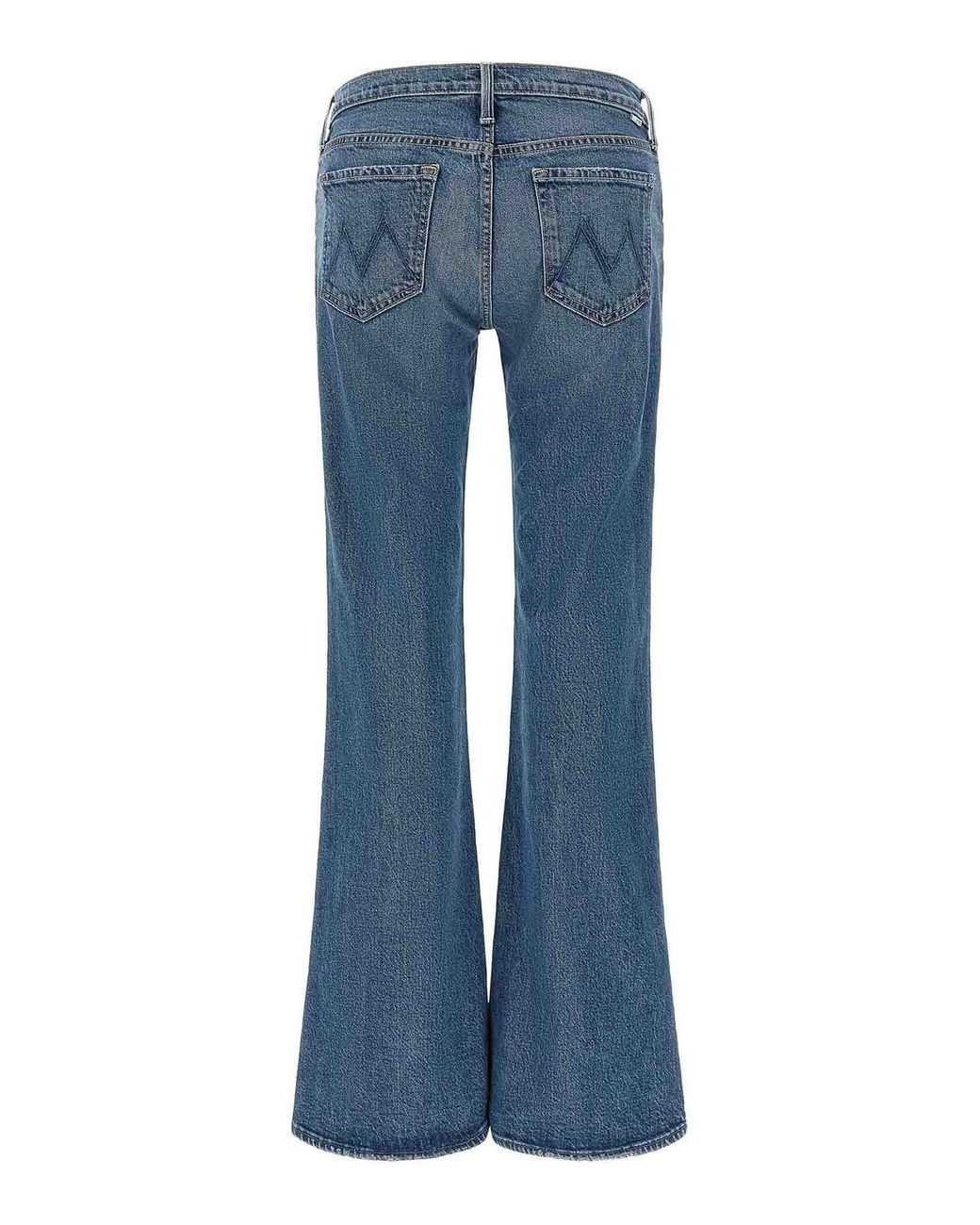 Jean Bootcut Mother en coloris Blue