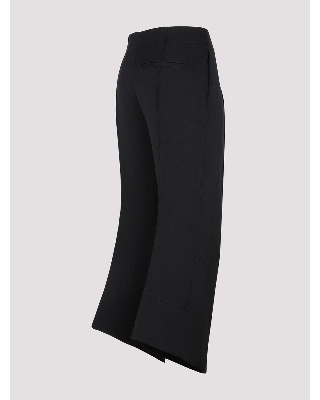 Bottega Veneta Black Curved Shape Pant