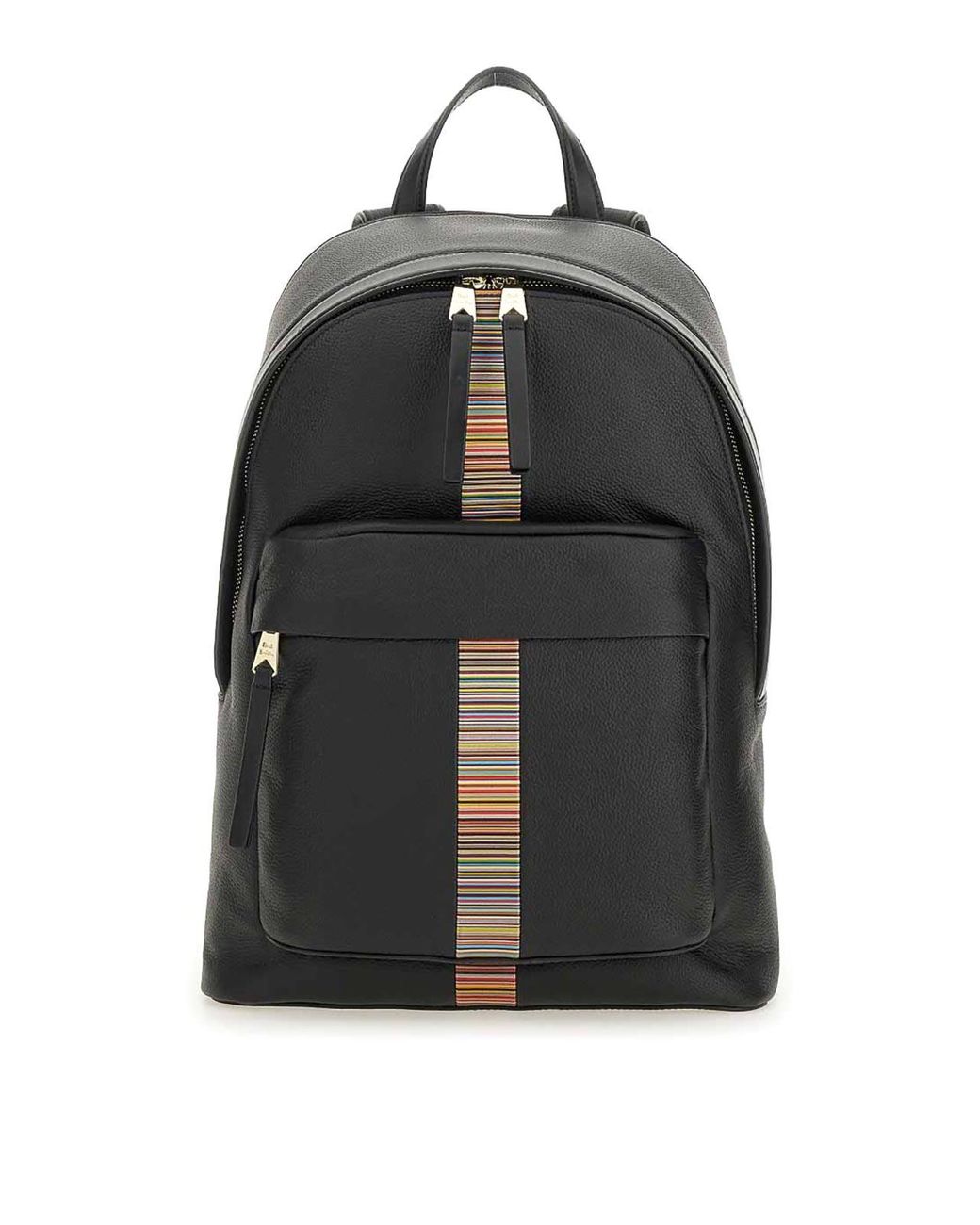 Paul Smith Black Signature Stripe Backpack for men