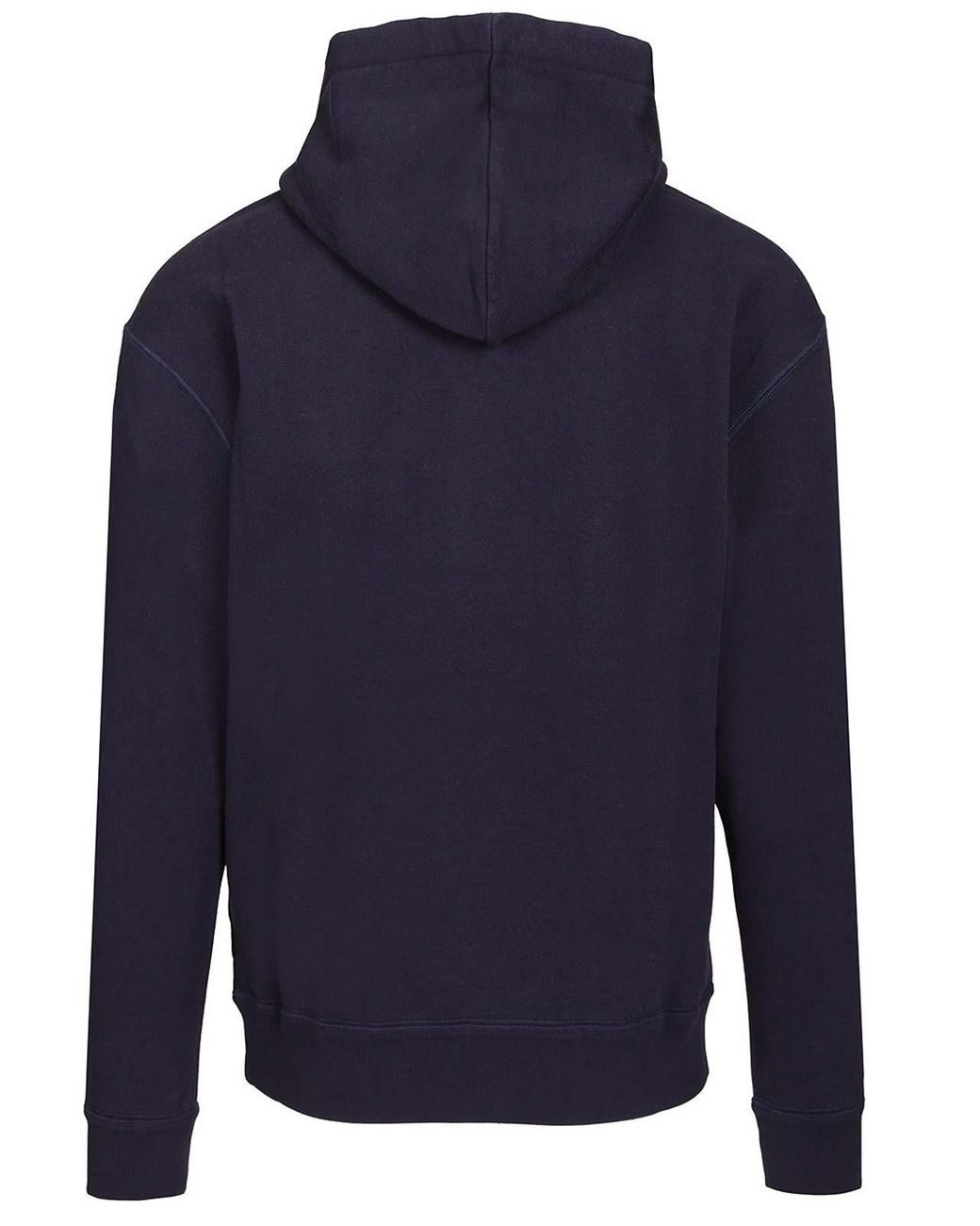 Isabel Marant Blue Matte Hoodie for men