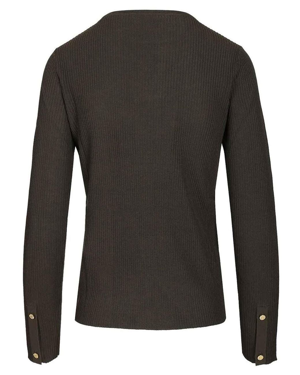 Max Mara Black Sweater Disegno