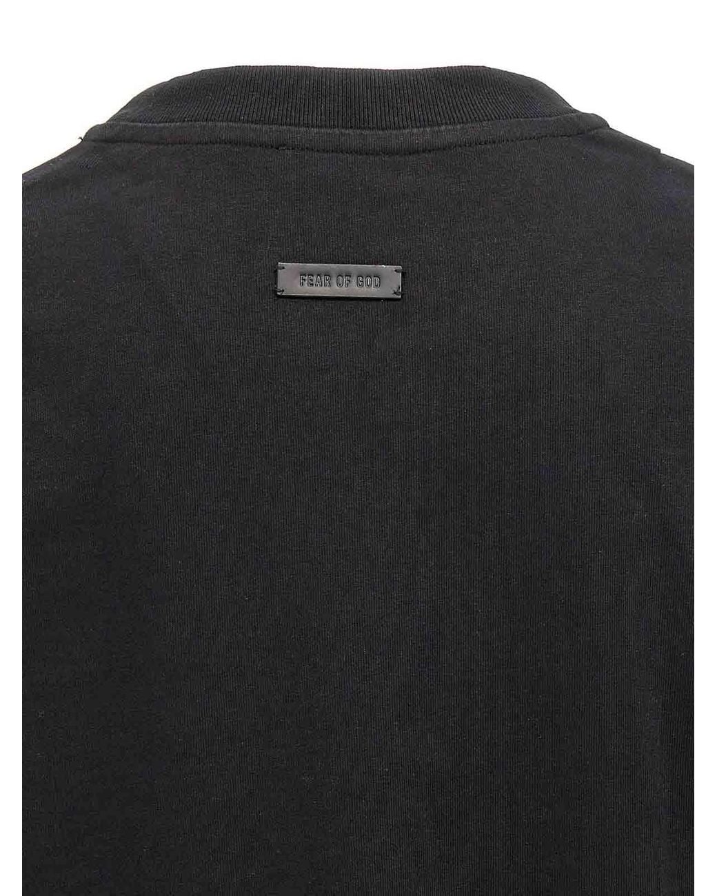 Fear Of God Black Eternal T-Shirt for men