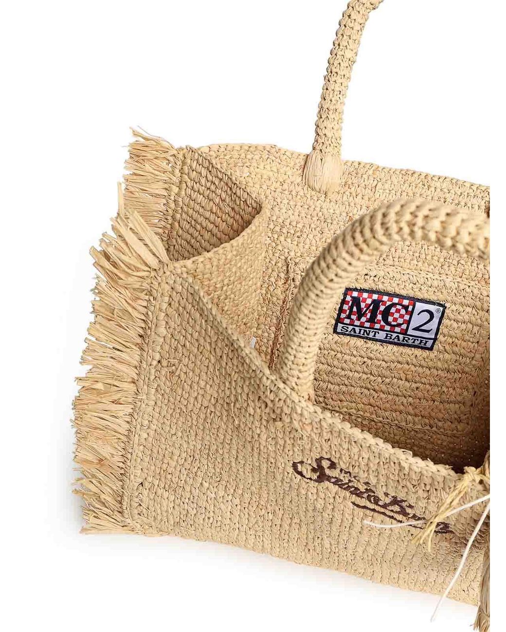 Mc2 Saint Barth Natural Colette Raffia Bag