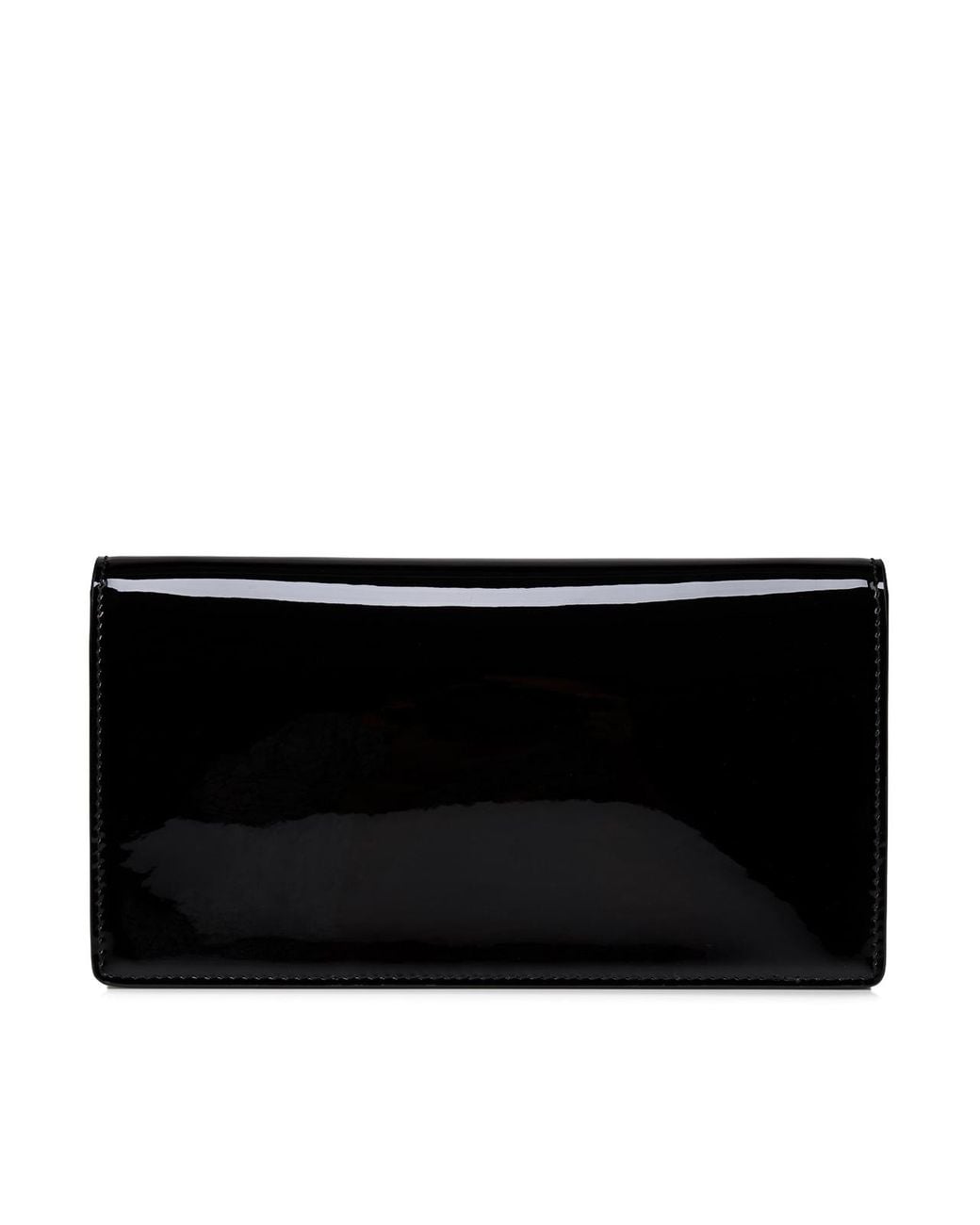 Christian Louboutin Black Bettina Patent Calfskin Clutch