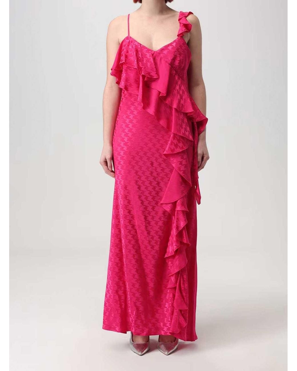 Vestido Midi MSGM de color Pink