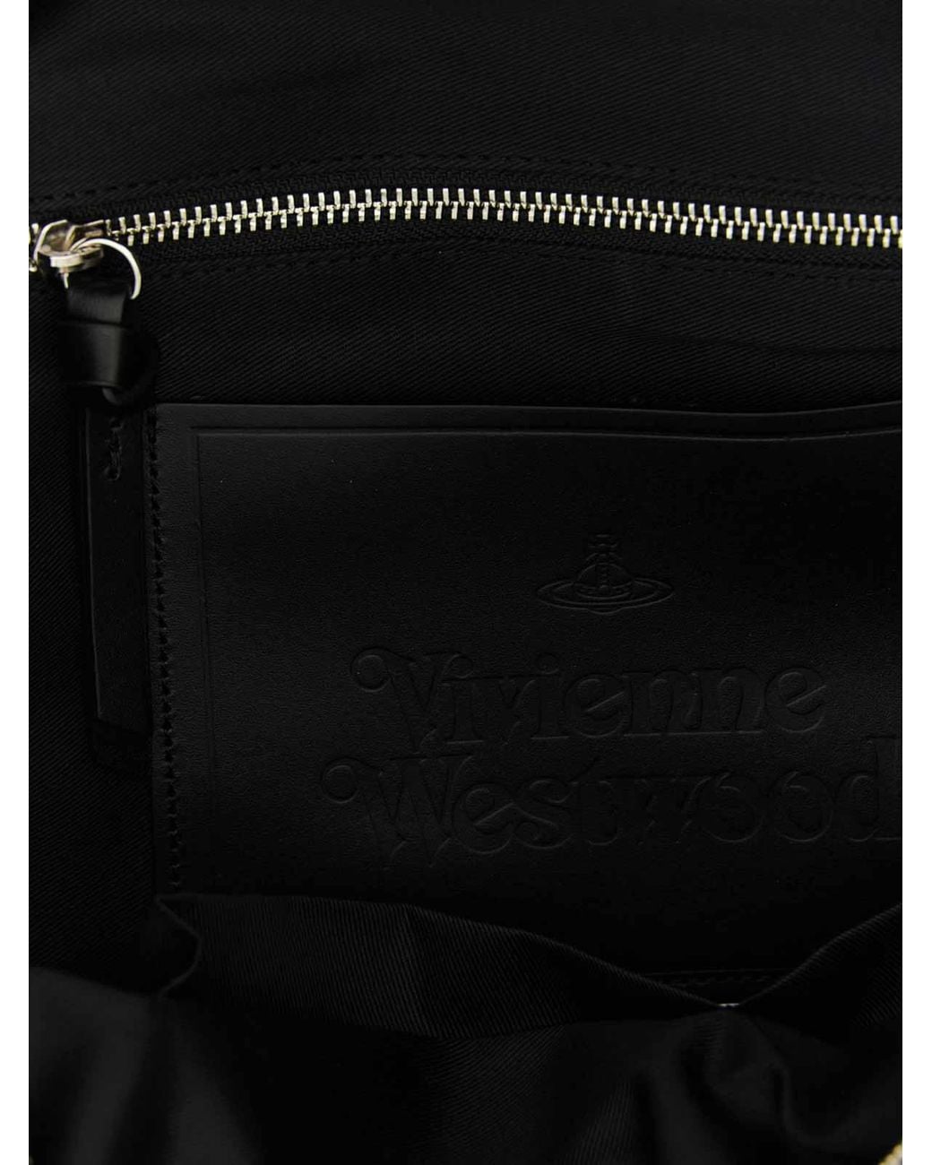 Vivienne Westwood Black Medium Backpack