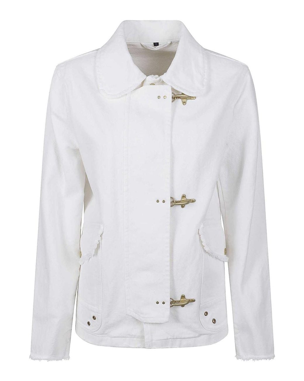Fay White Denim Jacket