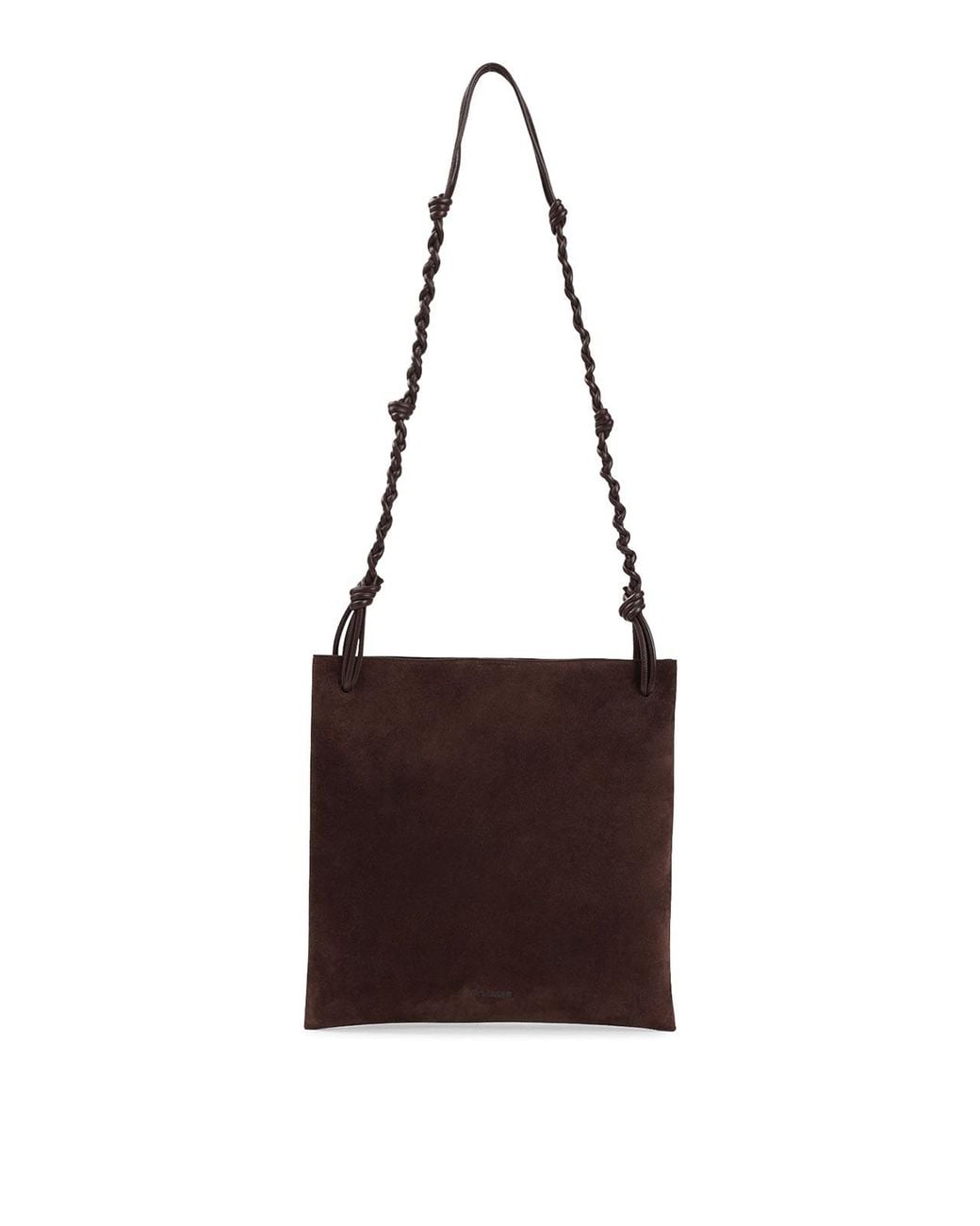 Jil Sander Brown Tangle Silm Bag for men
