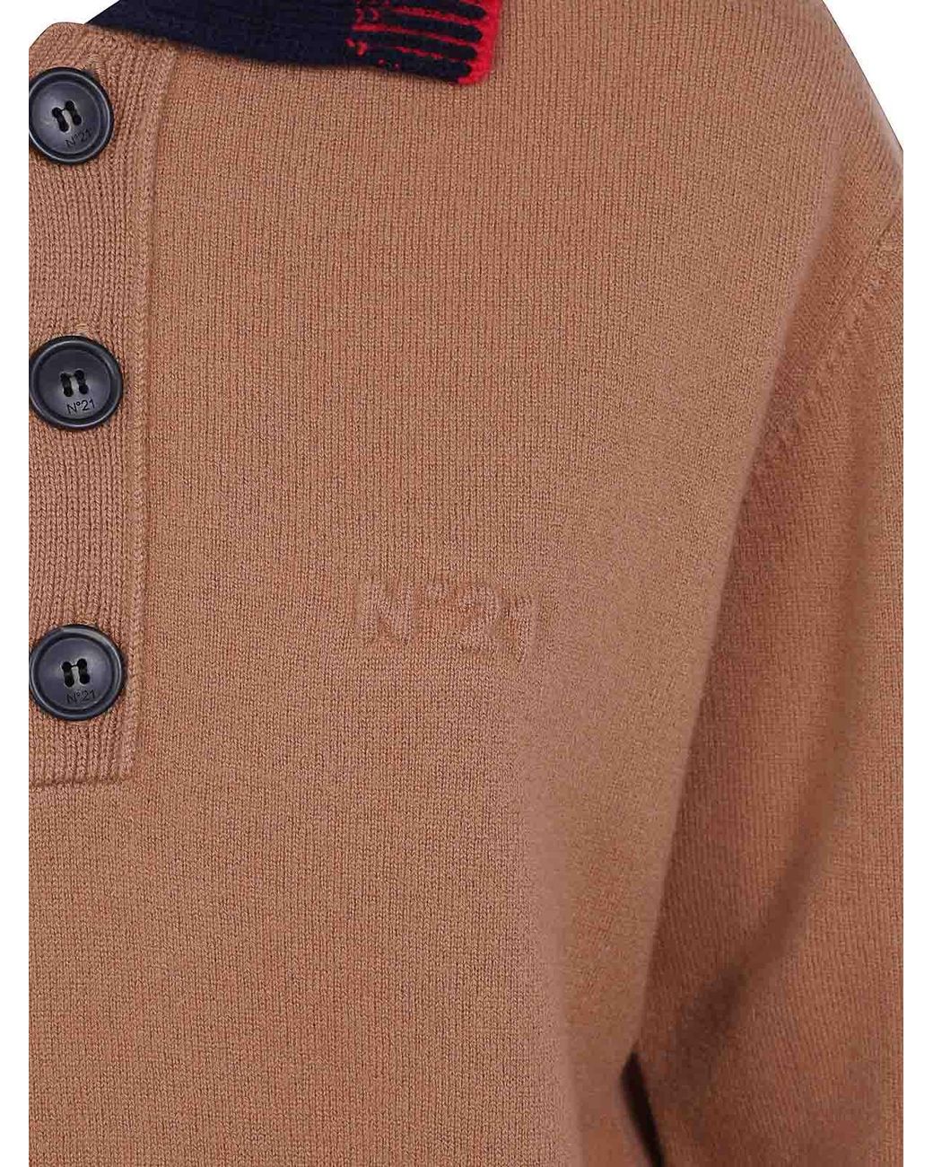 N°21 Brown Polo Shirt