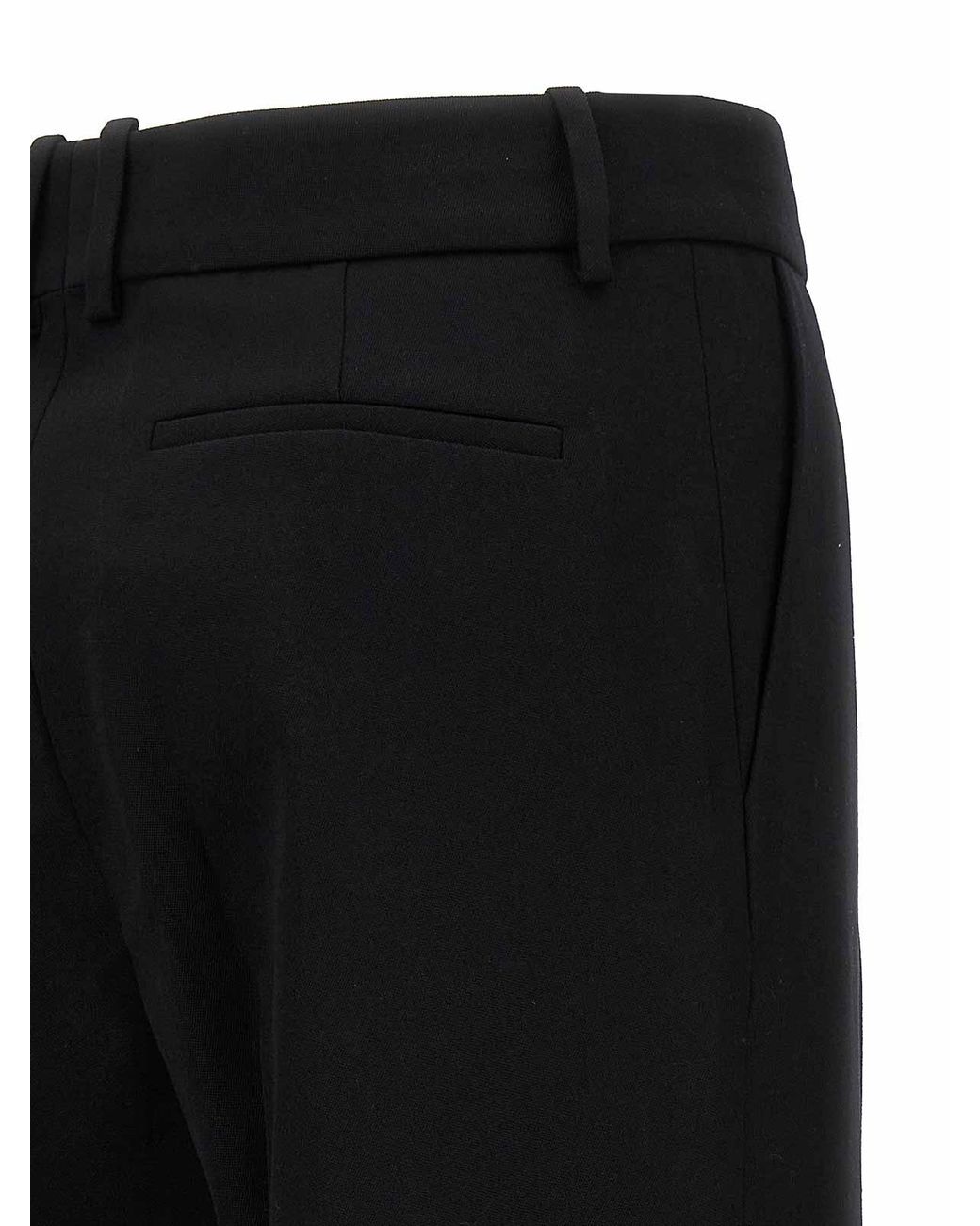 Rabanne Black Wool Pants