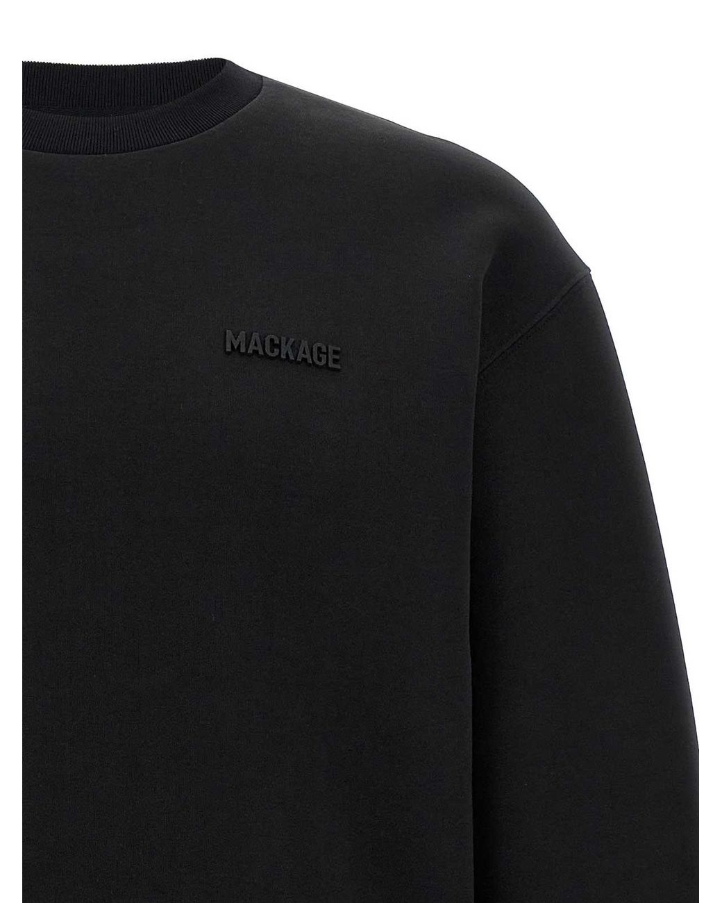 Mackage Black Julian Sweatshirt for men