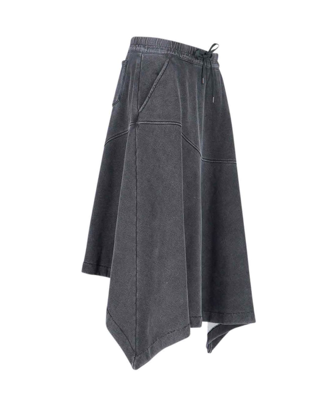 Our Legacy Gray Midi Skirt
