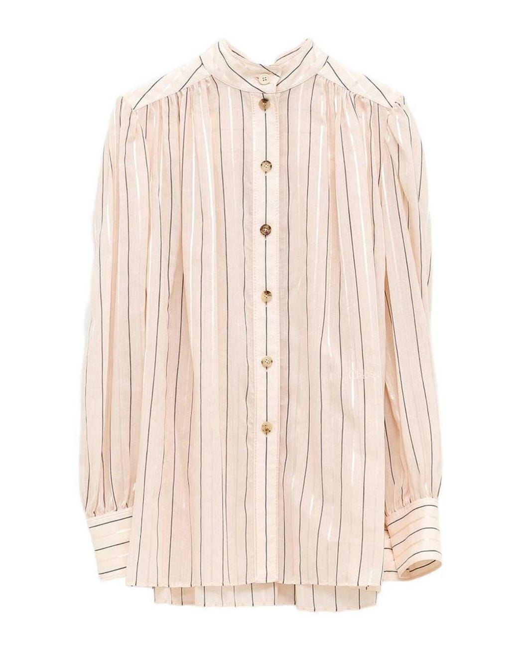 Camisa Chloé de color Natural