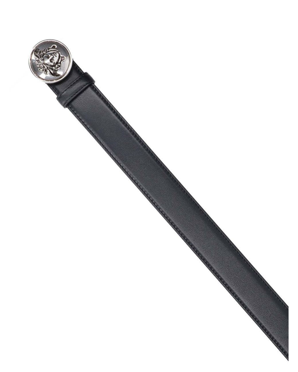 Versace Black Medusa Biggie Belt