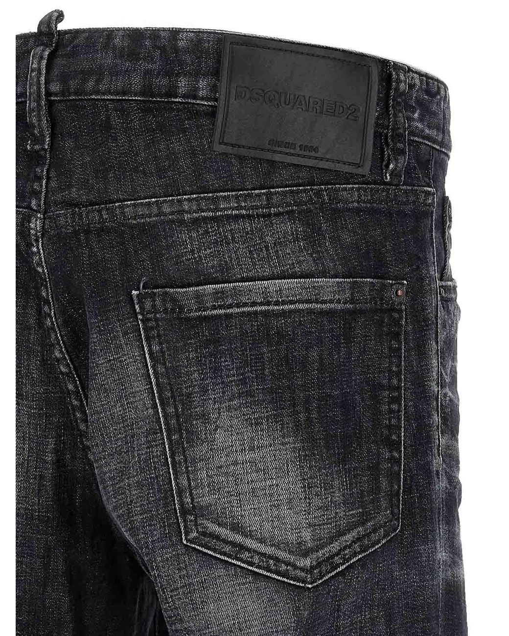 DSquared² Black Cool Guy Jeans for men