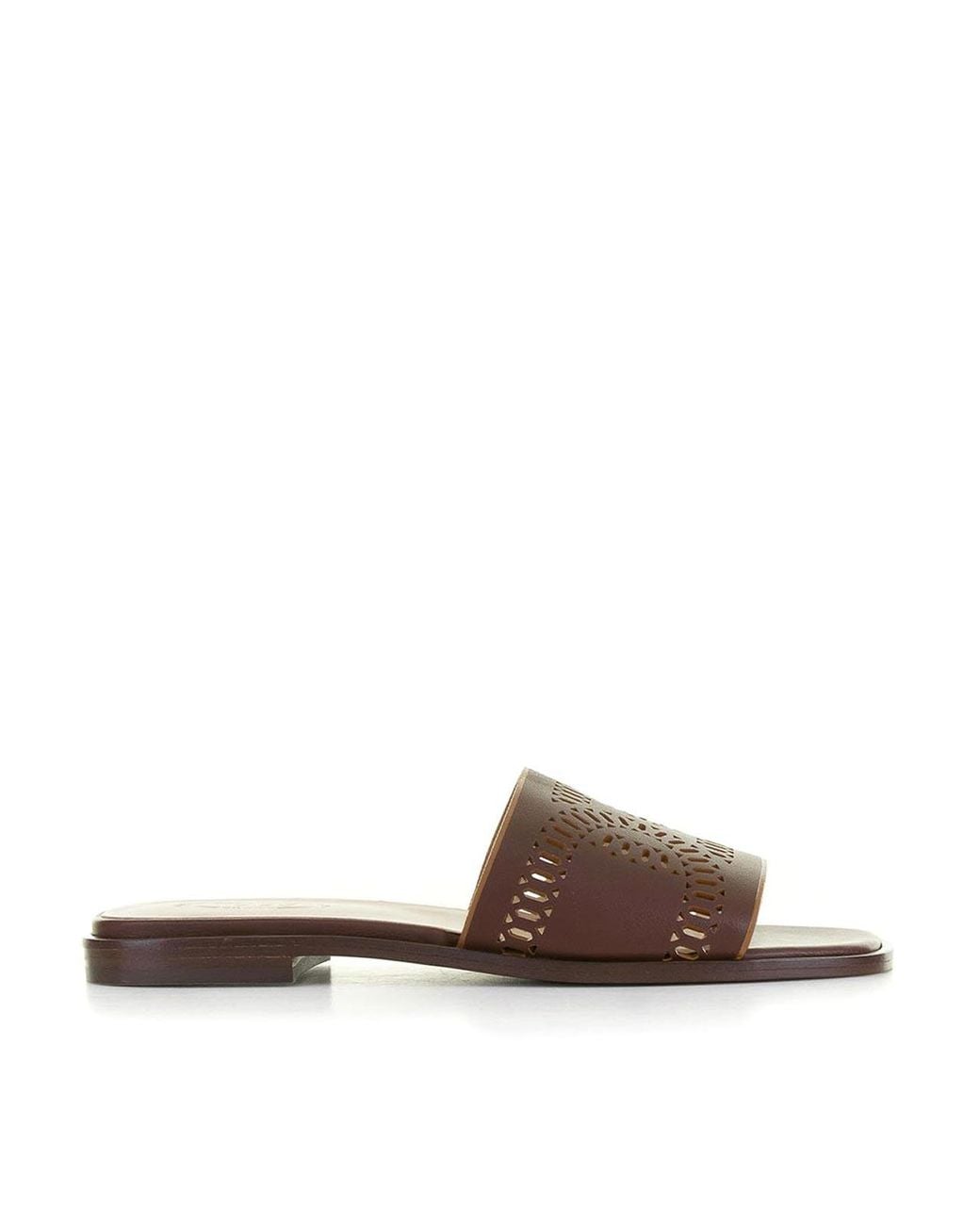 Tod's Black Tods Kate Low Leather Sandal