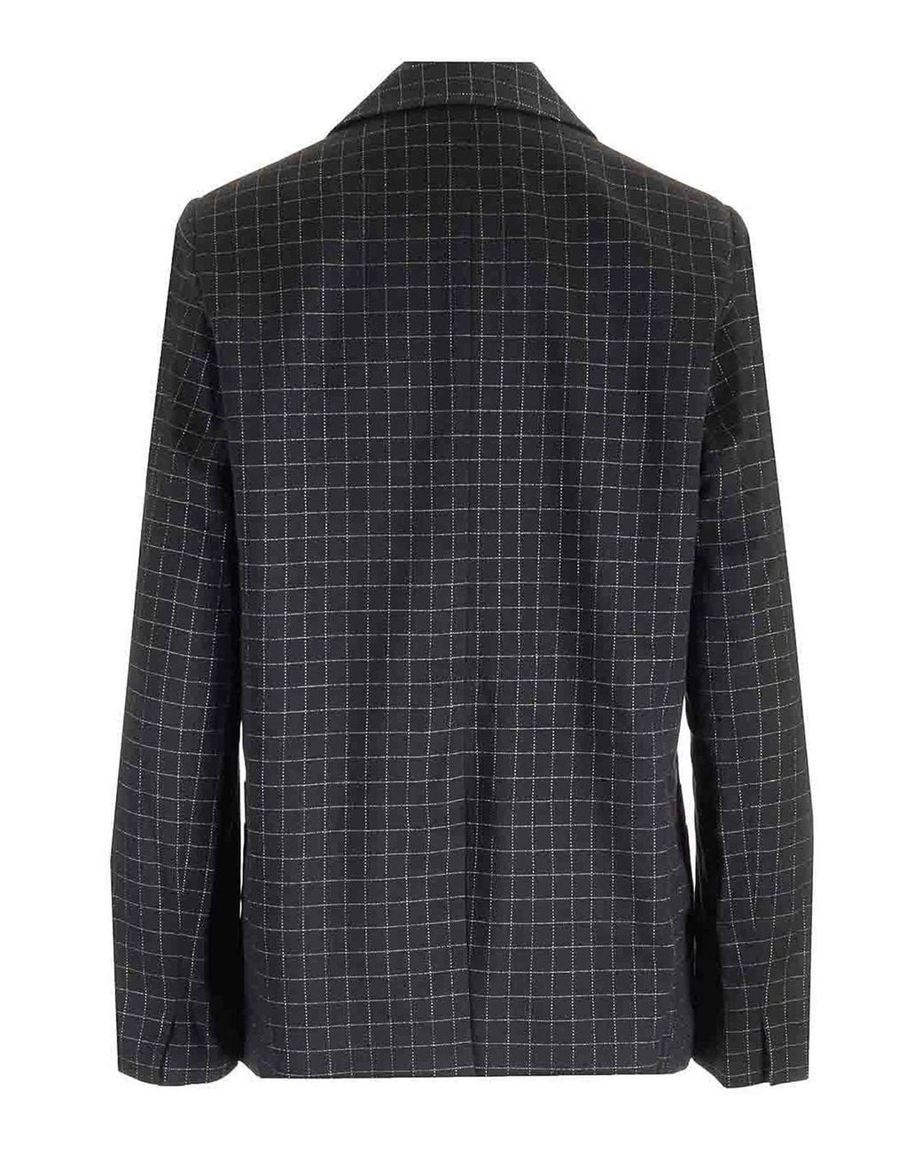 Forte_forte Black Boxy Fit Blazer
