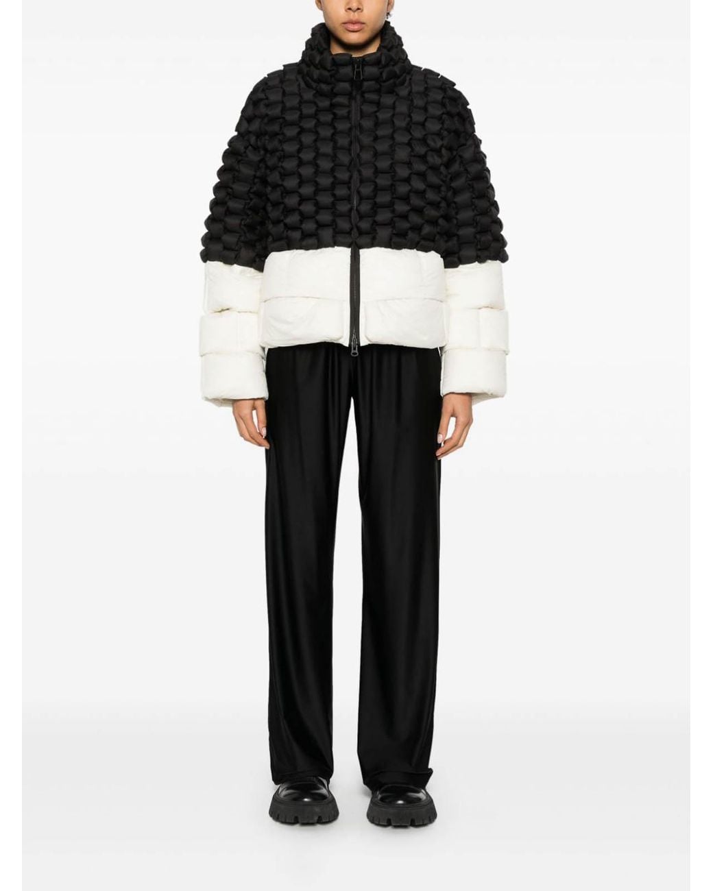 RAXXY Black Short Bubble Down Jacket