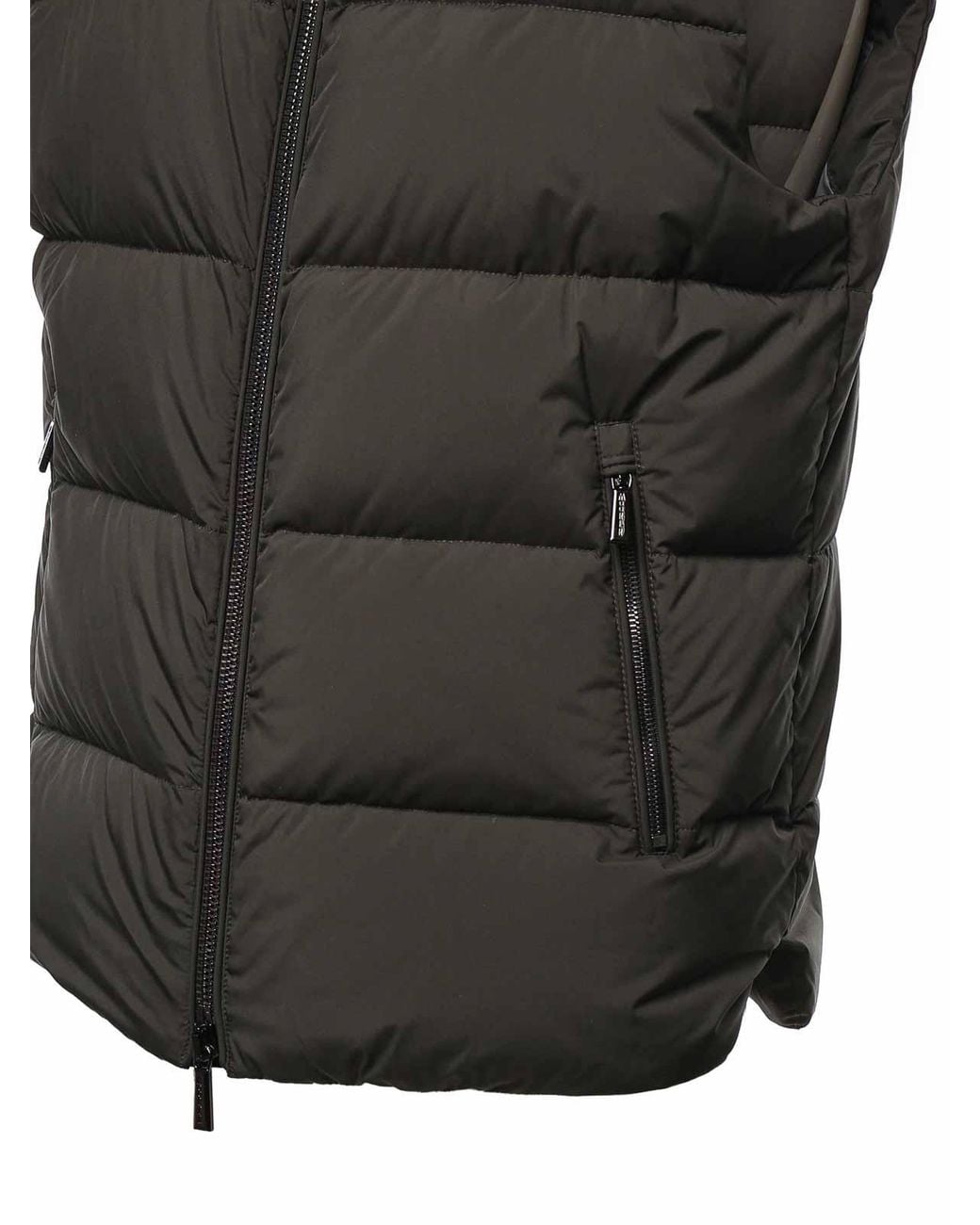 Chaleco Moorer de hombre de color Black