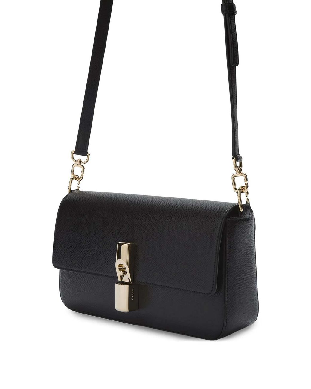 Furla Black Iride S Crossbody