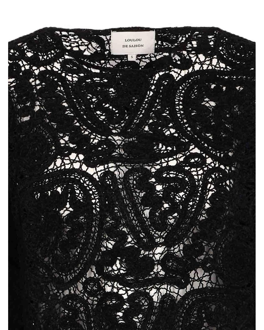 Loulou de Saison Black Arold Sweater