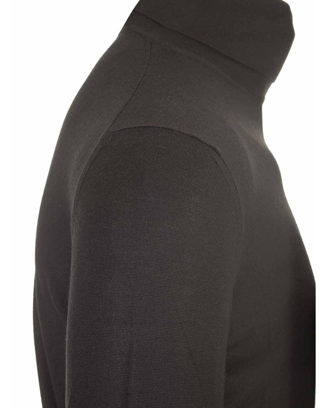 Mauro Ottaviani Black Wool Turtleneck Wish for men