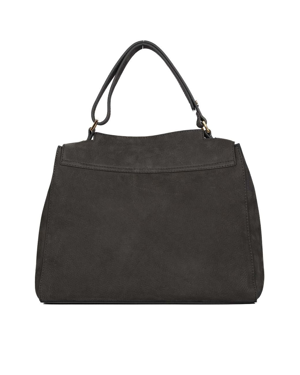 Orciani Black Sveva Medium Shoulder Bag