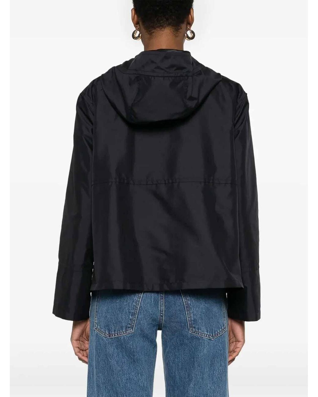Fay Black Short Parka