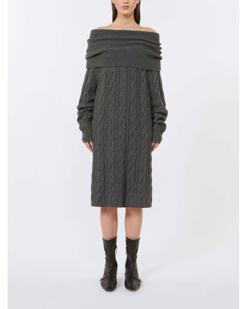Max Mara Gray Dress