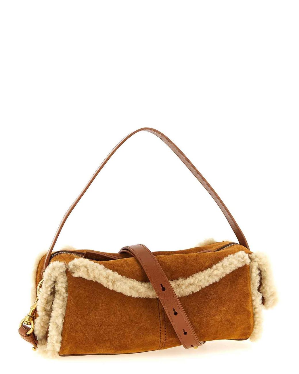 Borsa A Tracolla Piccola di Balmain in Metallic