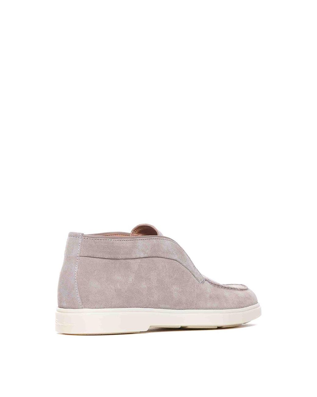 Santoni Natural Desert Ankle Boots