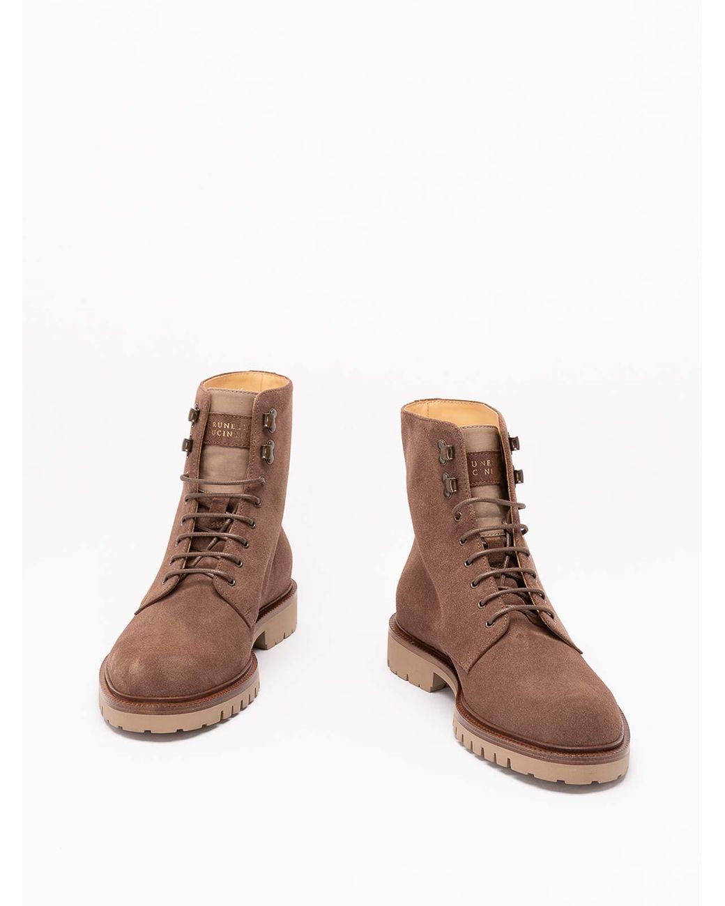 Brunello Cucinelli Brown Boots for men