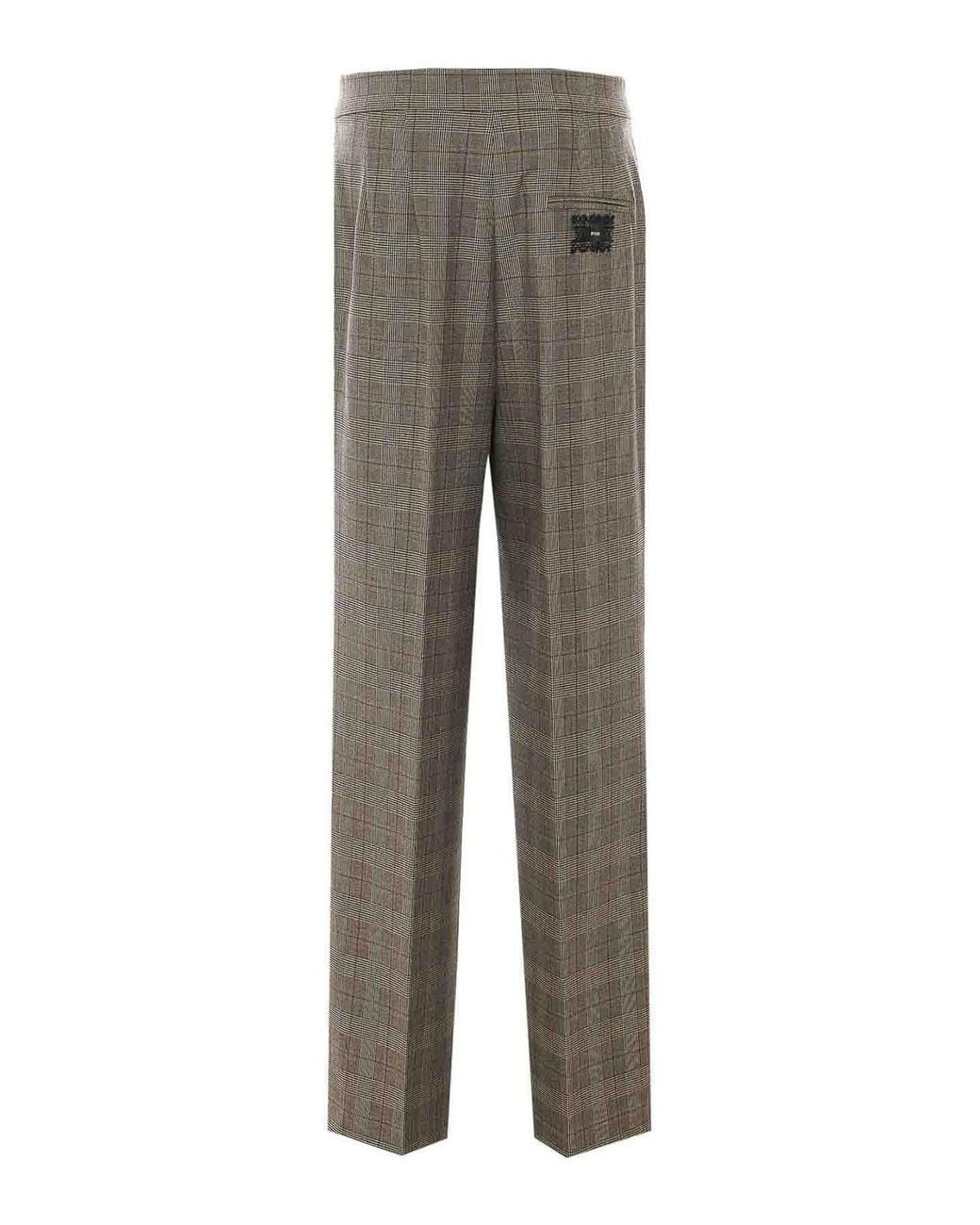Mulberry Gray Plumeria Pants