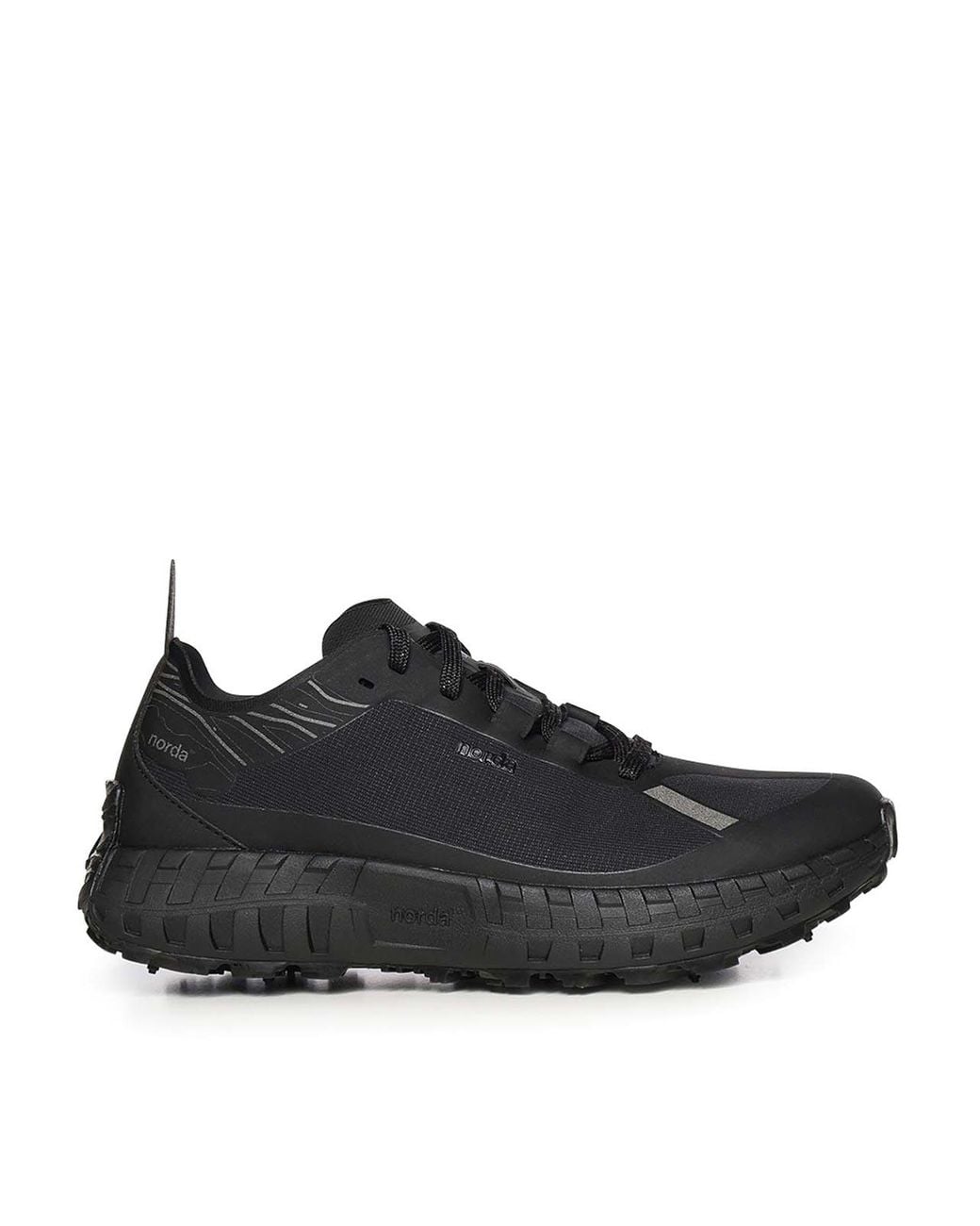 Norda Black 001A Trail Running Sneakers for men