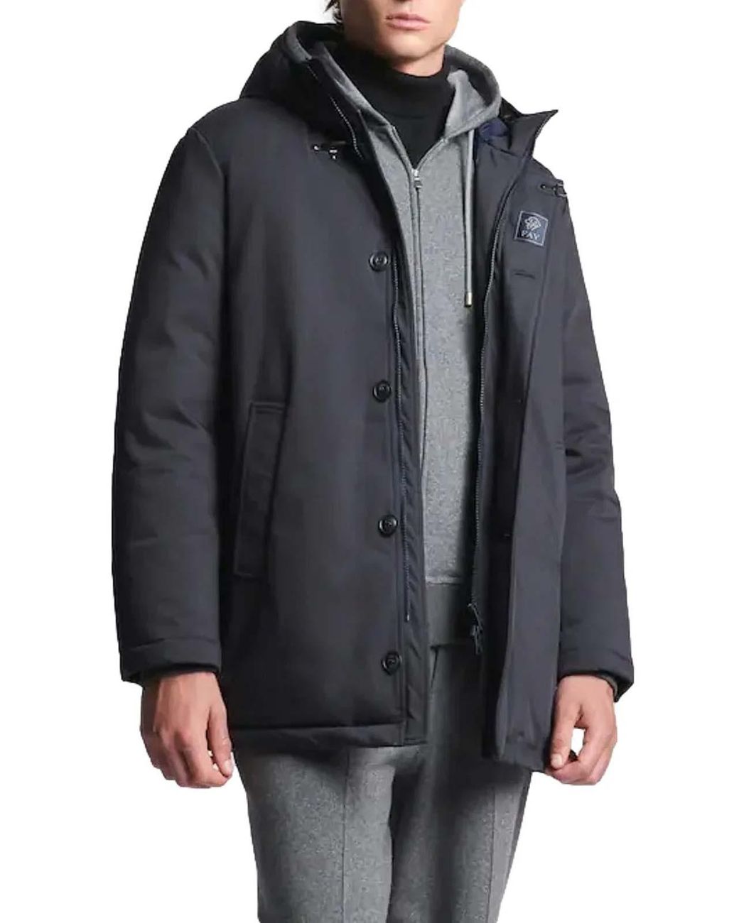 Fay Blue Feather Caban for men