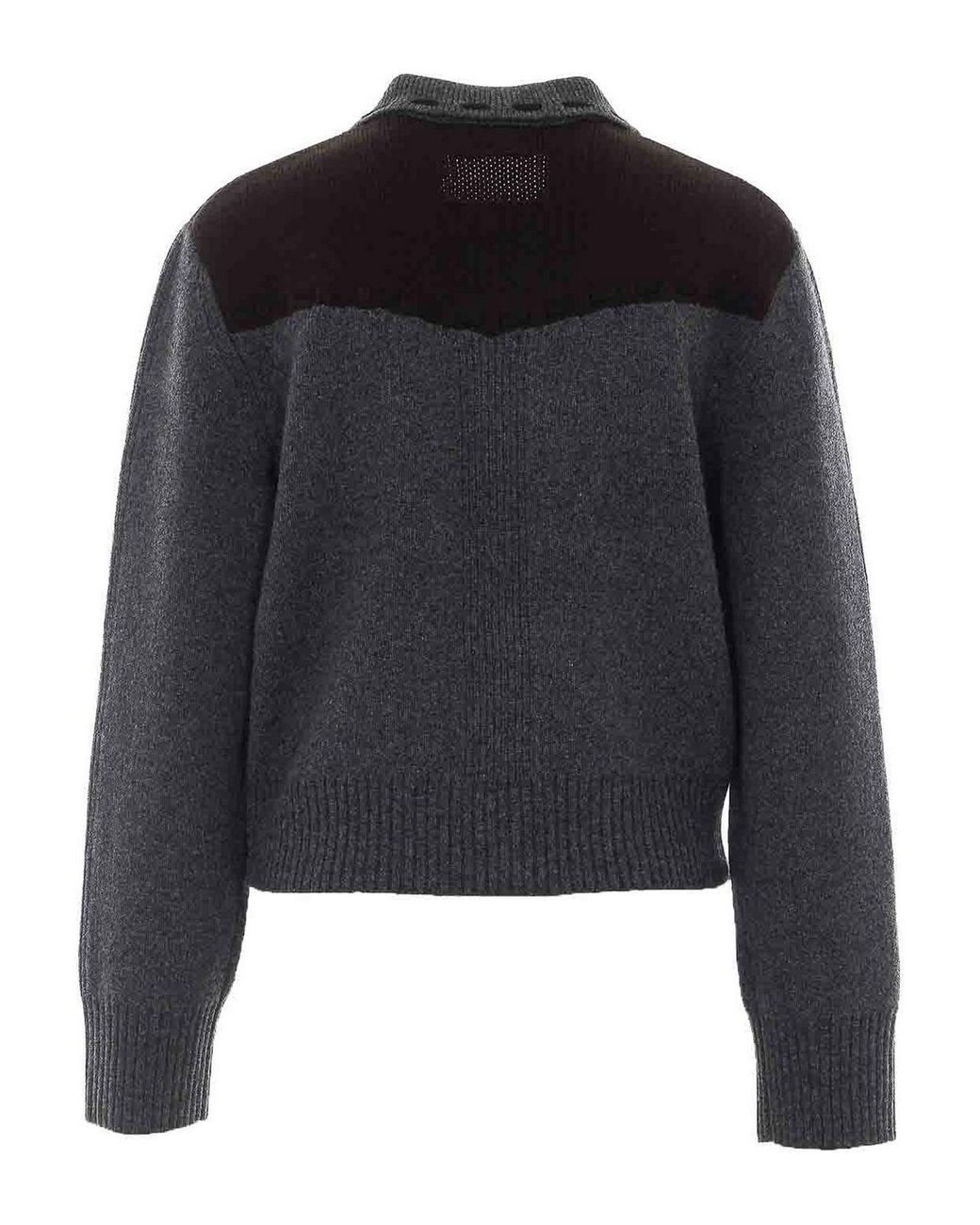 Guest In Residence Black And Saddle Up Knitted Jacket