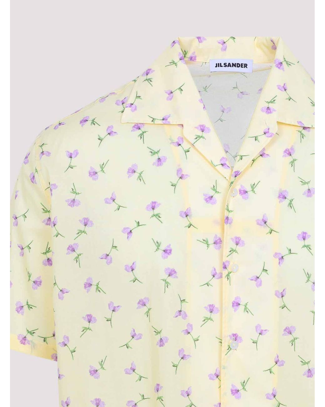 Jil Sander Natural Cotton Shirt for men
