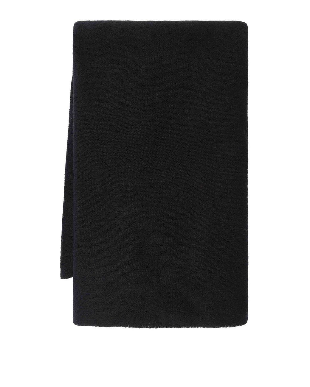 EMERSON RENALDI Black Cashmere Silk Scarf