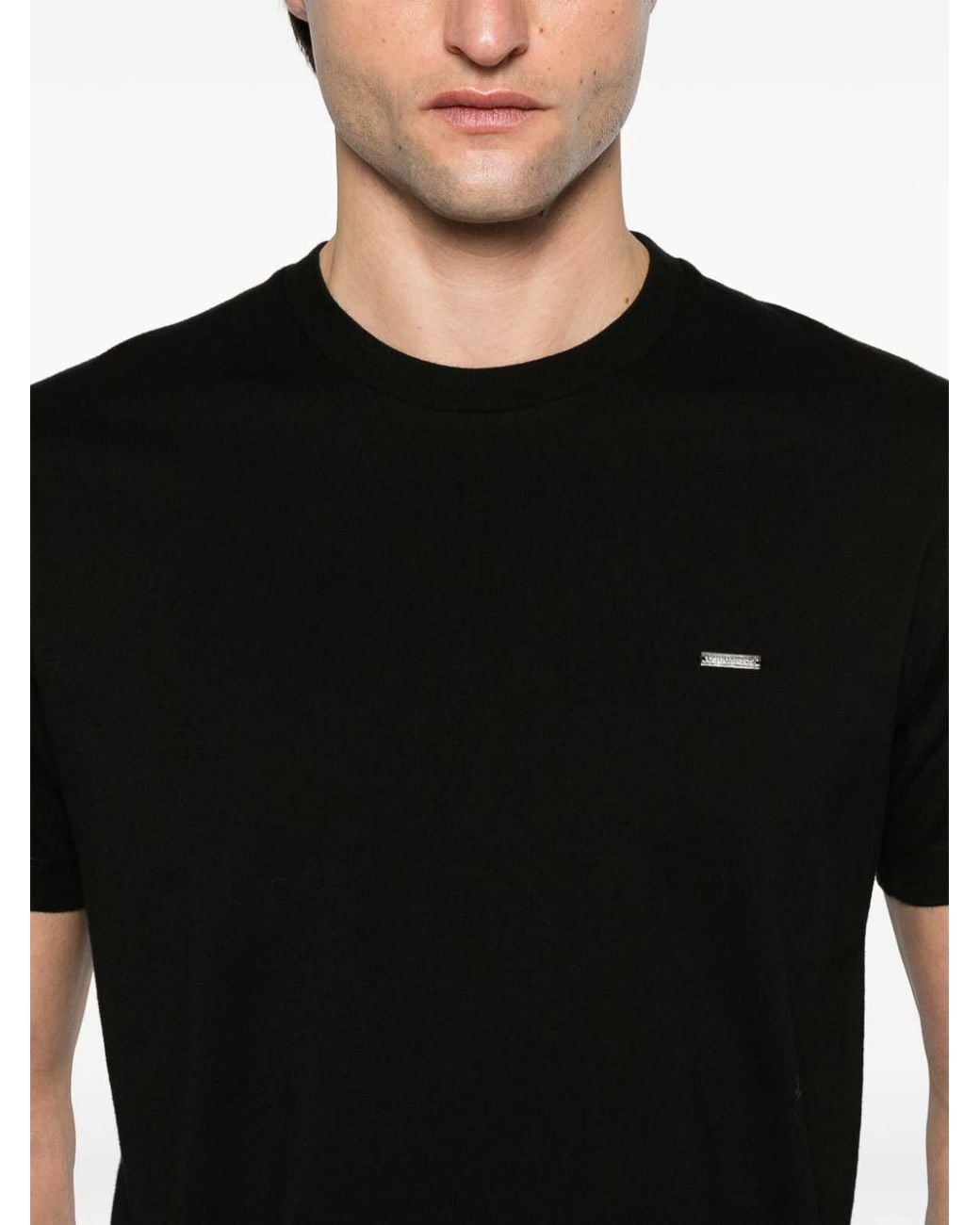 DSquared² Black T-Shirt for men