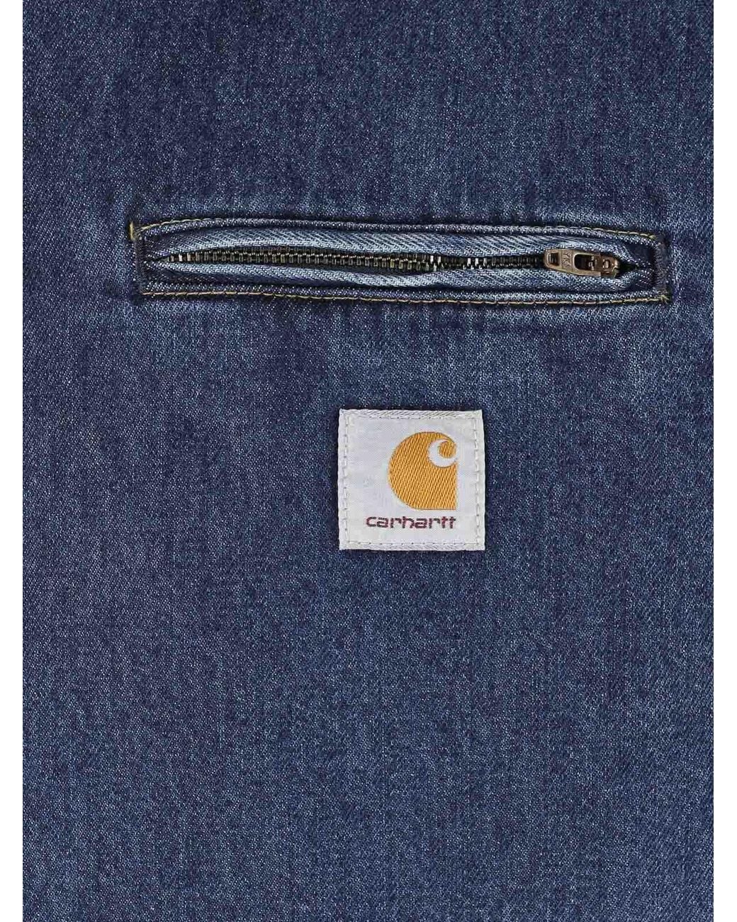 Carhartt Blue Og Detroit Jacket for men
