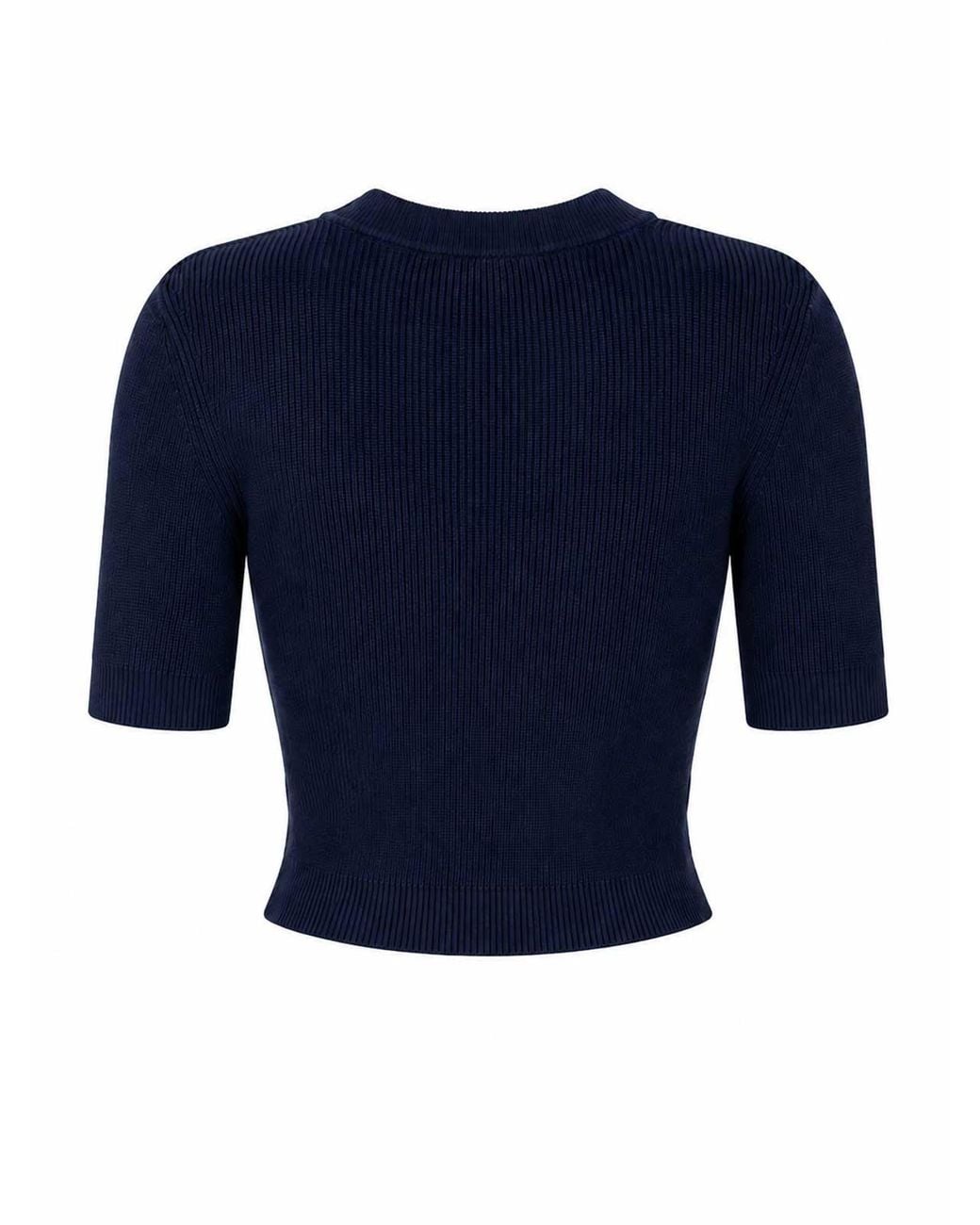 Elisabetta Franchi Blue Top Crop