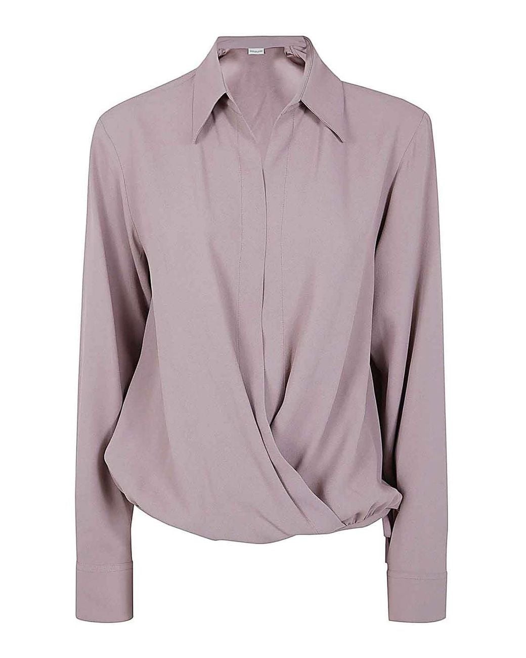 Dries Van Noten Purple Ceda Shirt