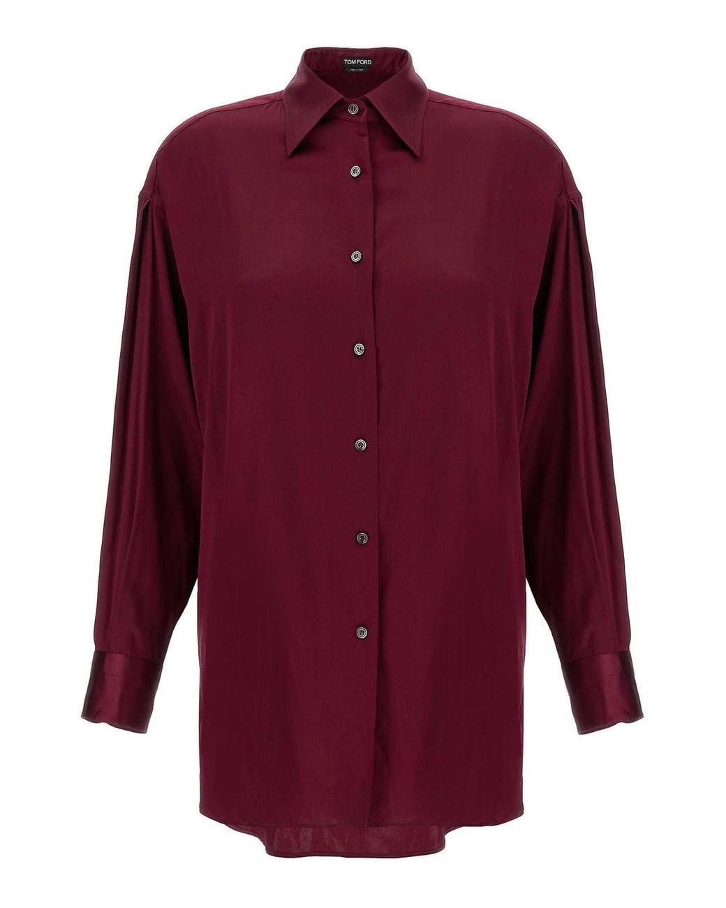 Tom Ford Purple Silk Shirt
