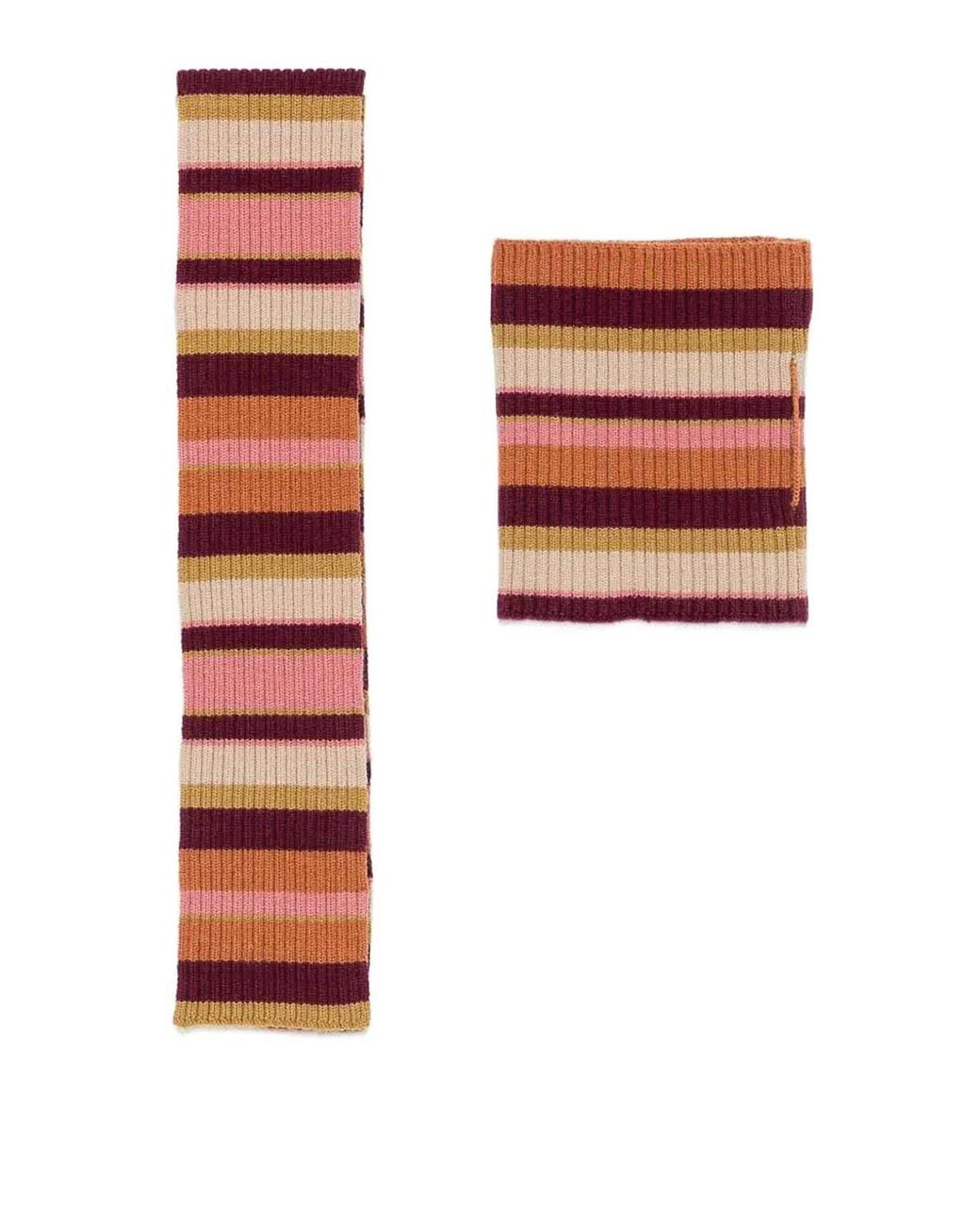 Dries Van Noten Red Tophe Scarf