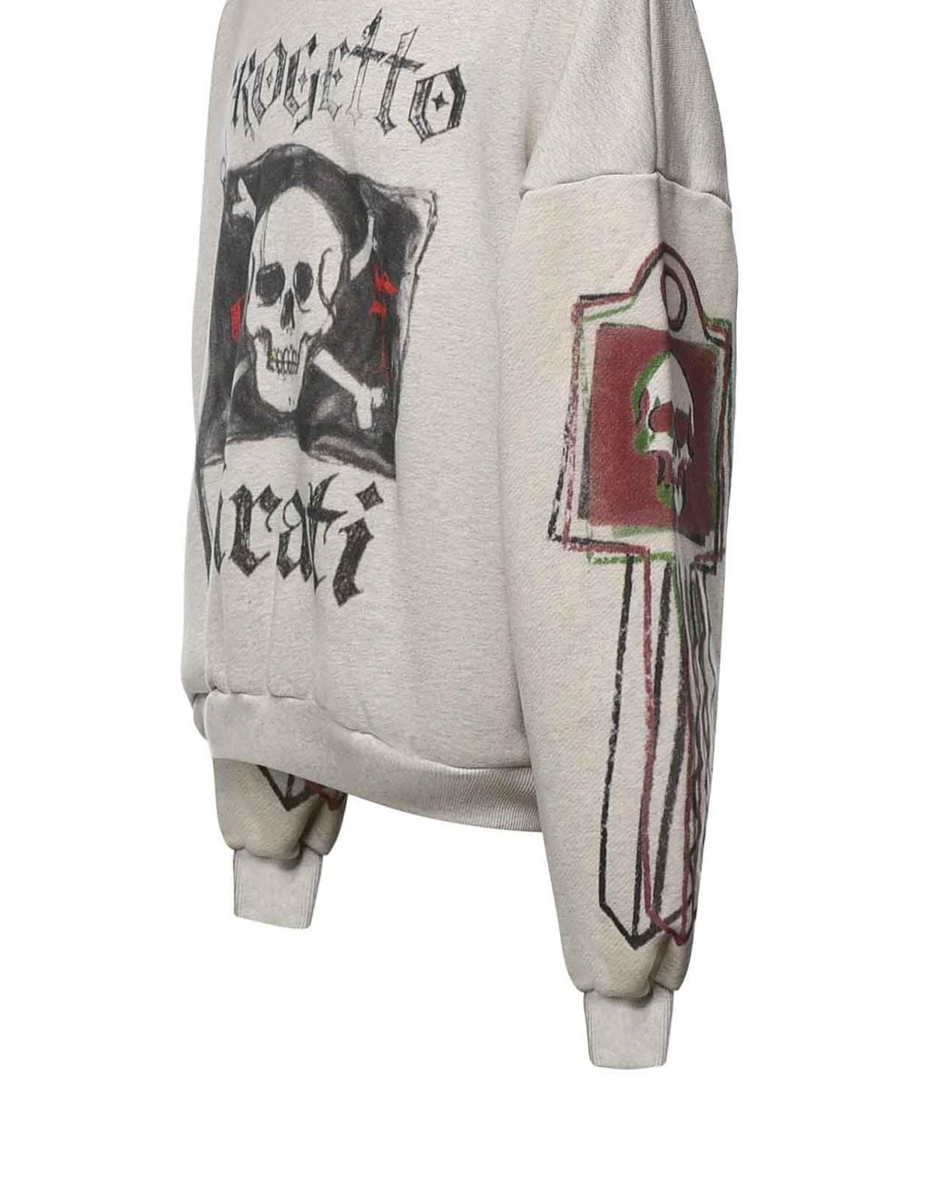 PDF Gray Mi Pirate Cotton Sweatshirt for men