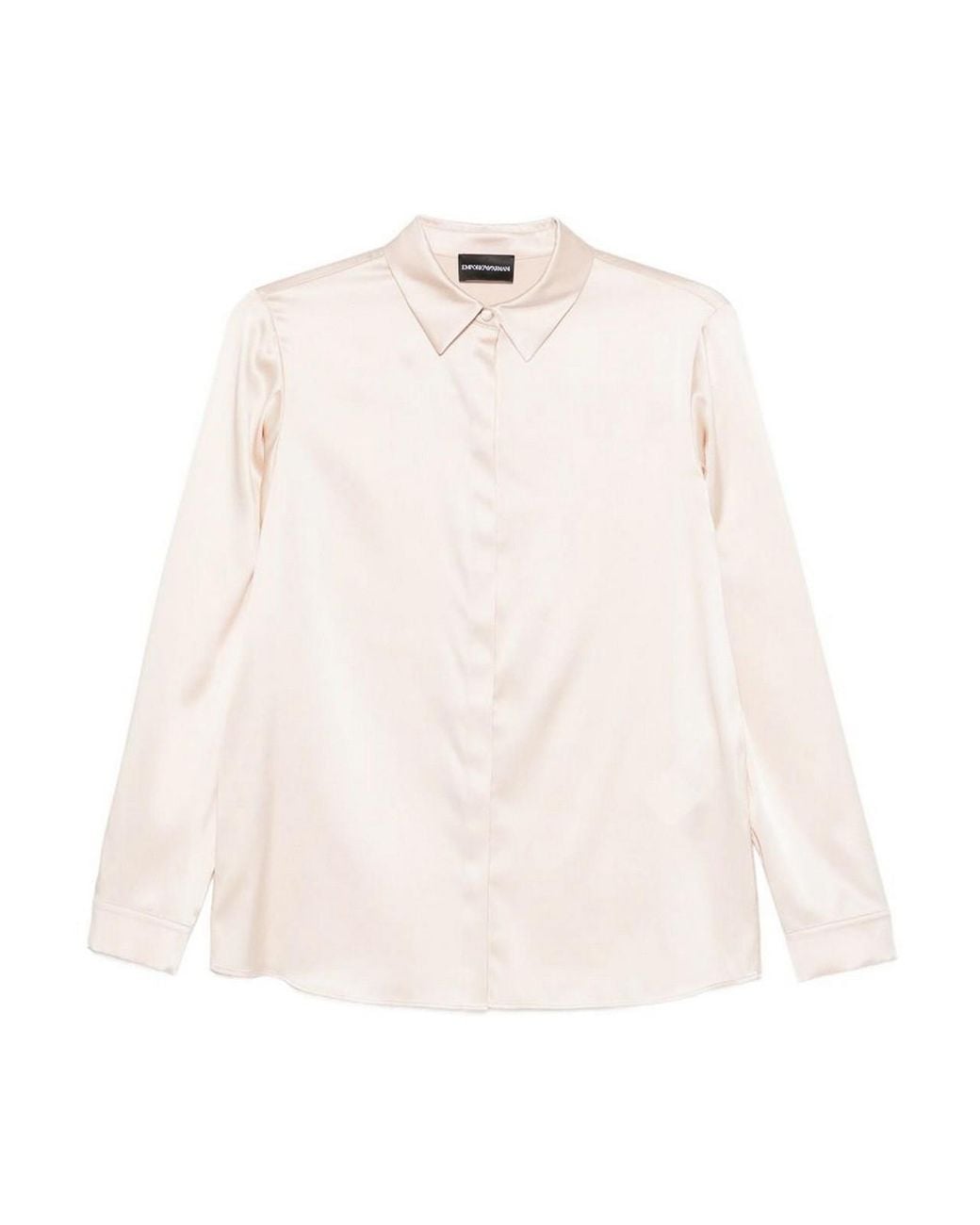 Emporio Armani White Silk Shirt