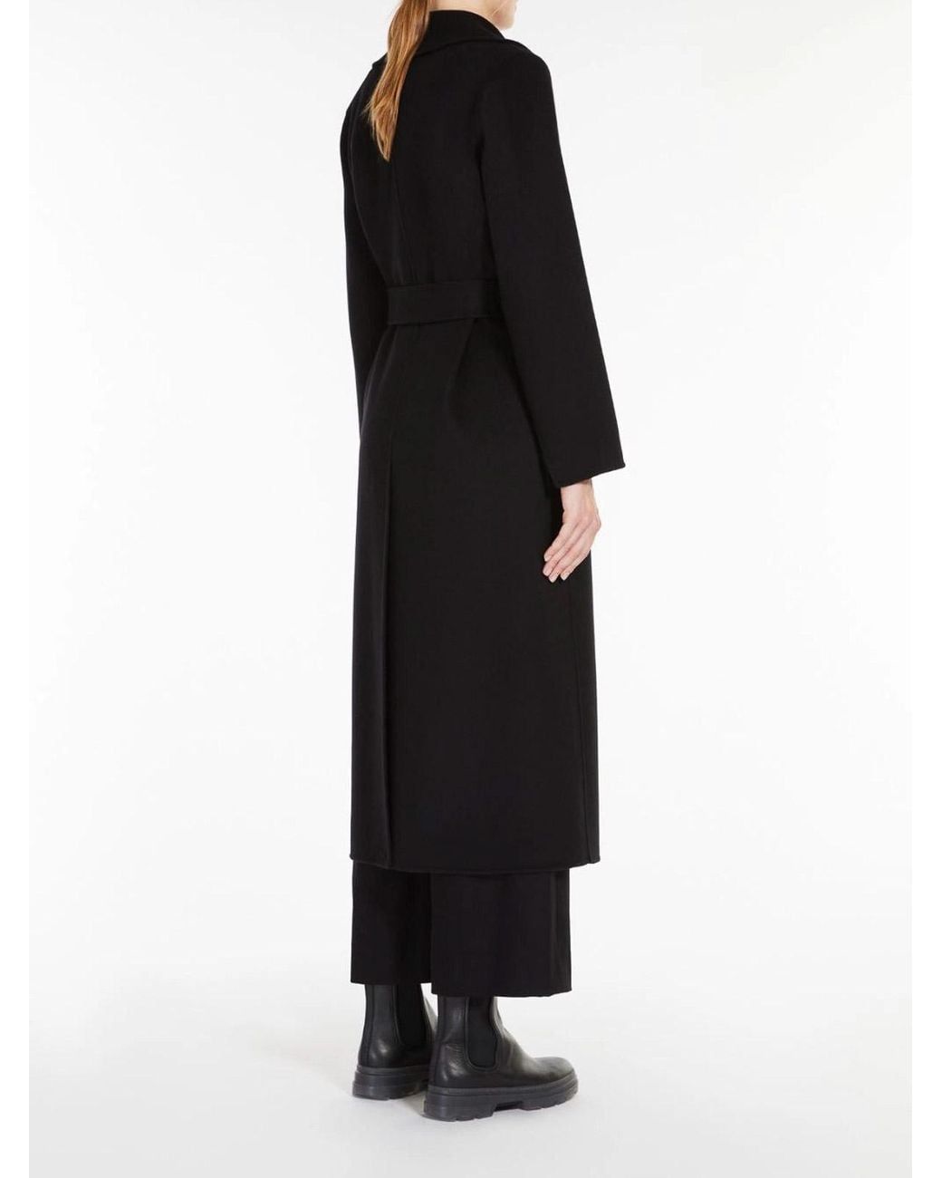 Max Mara Black Poldo Coat