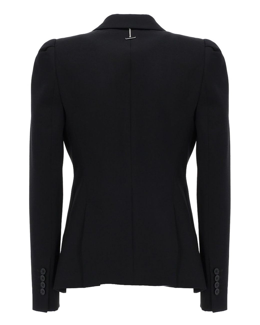 McQueen Black Single-Breasted Jacket